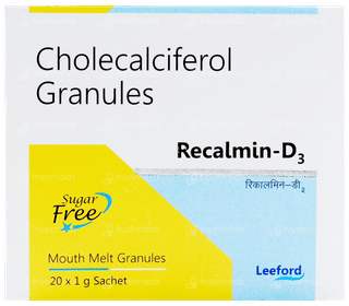 Recalmin D3 Sugar Free Granules 1gm